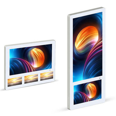 Wall Mount LCD Digital Signage Single Dual Screen Digital Signage 21.5''/19''/18.5''/15'' CMS Control Wifi HDMI
