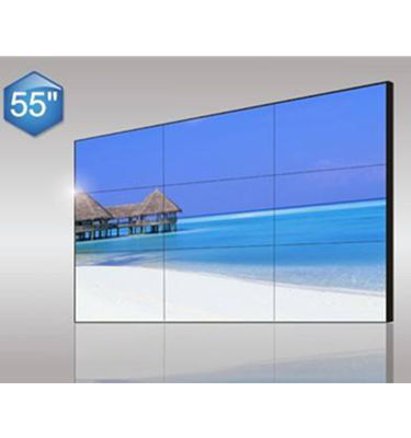 55 Inch Narrow Bezel LCD Video Wall 1920x1080 Resolution 0.88/0.9/1.8/3.5mm