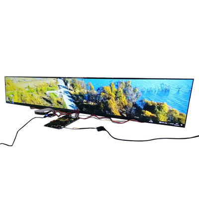 Ultra Wide Stretch Bar LCD Panel Kit 86 Inch 4K High Brightness 500nits 3840x600 V By One LCD HDMI