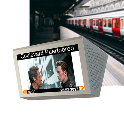 18.5&quot; V Type Double Sided Screen IPTV Media Train Subway Passenger Information System