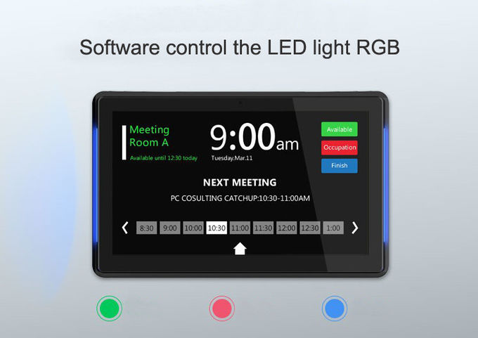 13.3 Inch Android POE Tablet RK3399 RAM2GOEM LED Light Digital Signage 1