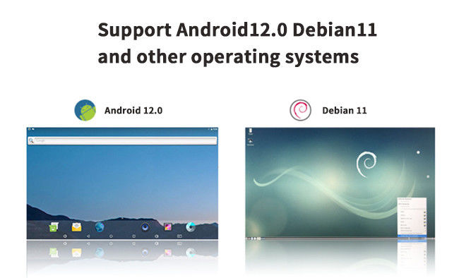 2K/4K/8K LCD Main Board LVDS Mipi EDP Debian11 Dual Screen Async Display Android Board RK3588 3