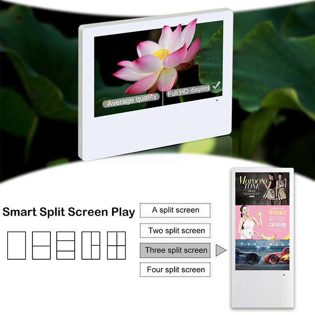 Elevator Outdoor LCD Advertising Screen Horizontal 18.5 Inch 1920x1080 350Nits Android 7.0 1