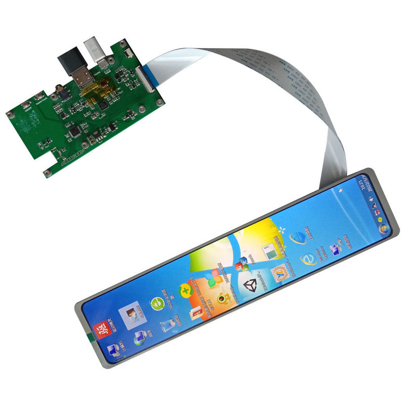 11.9 Inch Stretched Bar Display 300nits Mipi Driver Board Supermarket Shelf Edge Advertising Display Screen