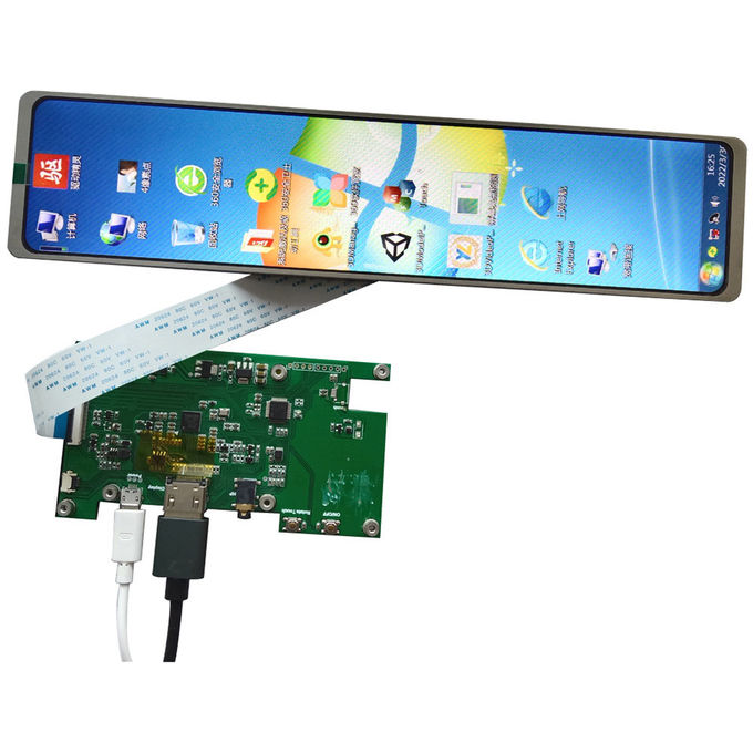 11.9 Inch Stretched Bar Display 300nits Mipi Driver Board Supermarket Shelf Edge Advertising Display Screen 0