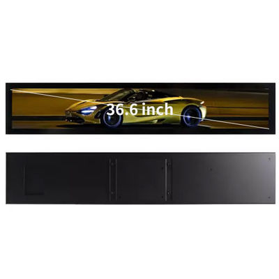 buy 36.6 Inch Stretched Bar LCD Monitor 700nits 500nits 300nits 1920×290 For Bus Hospital online manufacturer