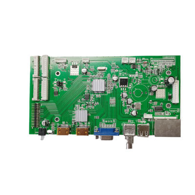 buy Splicing Board 2K P Daisy Chain LCD Controller Board DVI HDMI In HDMIout VGA  4 RJ45 BNC 1920x1080 60HZ online manufacturer