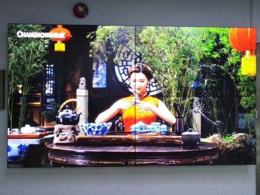 China Seamless LCD Wall Display Screen Ultra Narrow Bezel 46 Inch Splicing Screen For 2x2 3x3 3x4 4x4 Video Wall